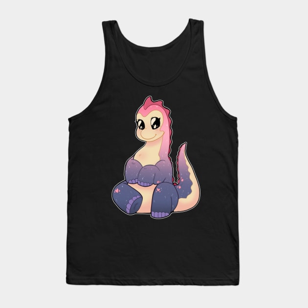 Galaxy brontosaur Tank Top by Grethe_B